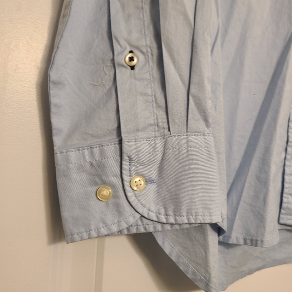 Tommy Hilfiger Flex Light Blue Button-Down Shirt Mens Size Medium - Picture 4 of 6